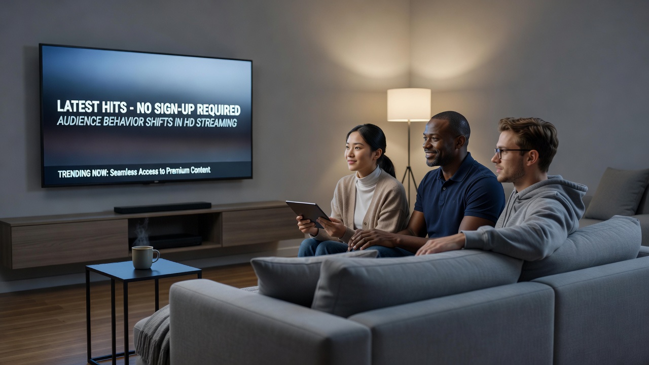 Users interacting with category filters on ad-supported streaming services offering recent Hollywood films