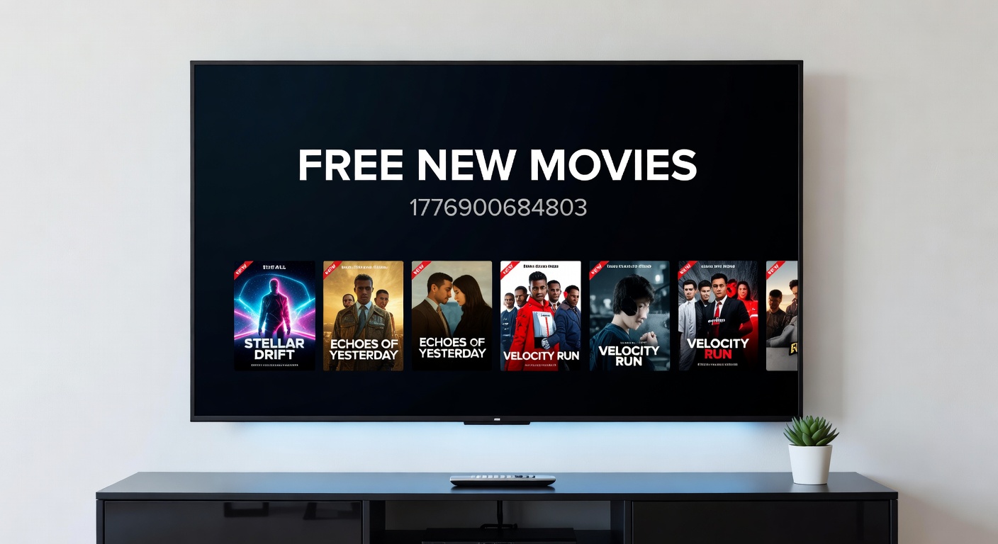 Collage of popular ad-supported streaming interfaces displaying recent movie thumbnails