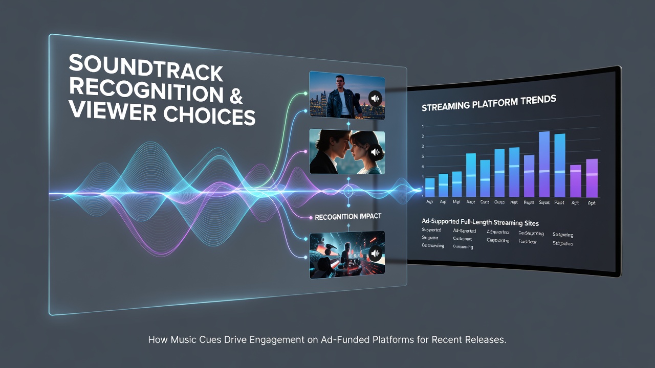 Viewers using mobile apps to identify soundtracks while browsing ad-supported streaming platforms